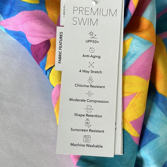 Mott50 High Waisted Wrap Bikini Bottom in Golden Hour floral Size XL NWT - Picture 11 of 13